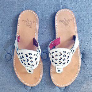 Freebird by Steven Vallarta White Sandals